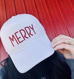"Merry" Christmas Hat - Apparel & Accessories - The Red Rival