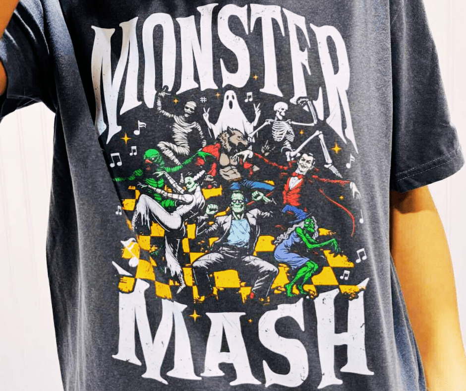 Monster Mash (Pick Your Tee Color) - Graphic Tee - The Red Rival