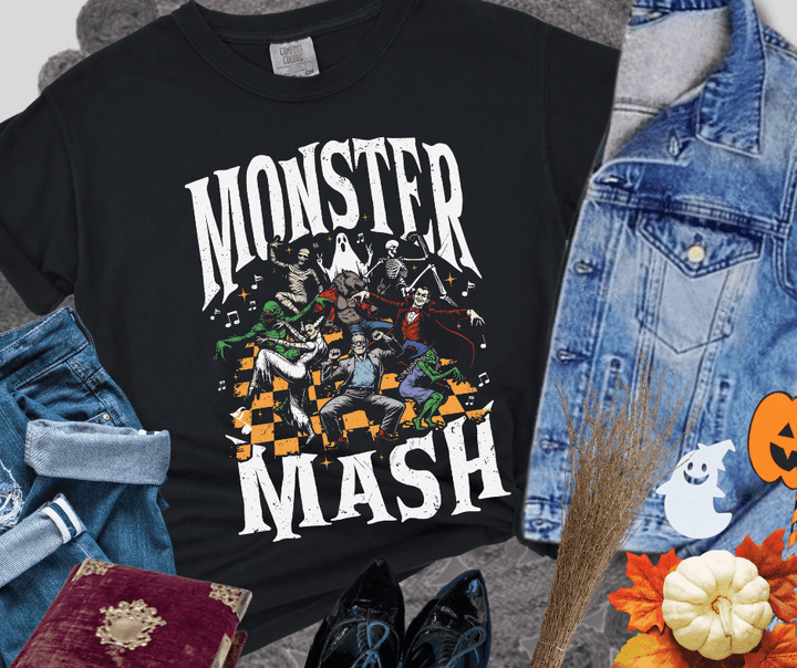 Monster Mash (Pick Your Tee Color) - Graphic Tee - The Red Rival