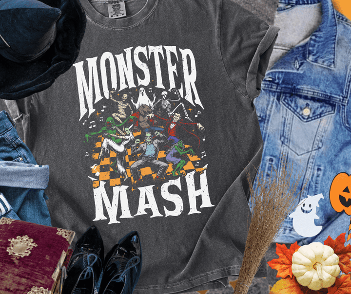 Monster Mash (Pick Your Tee Color) - Graphic Tee - The Red Rival
