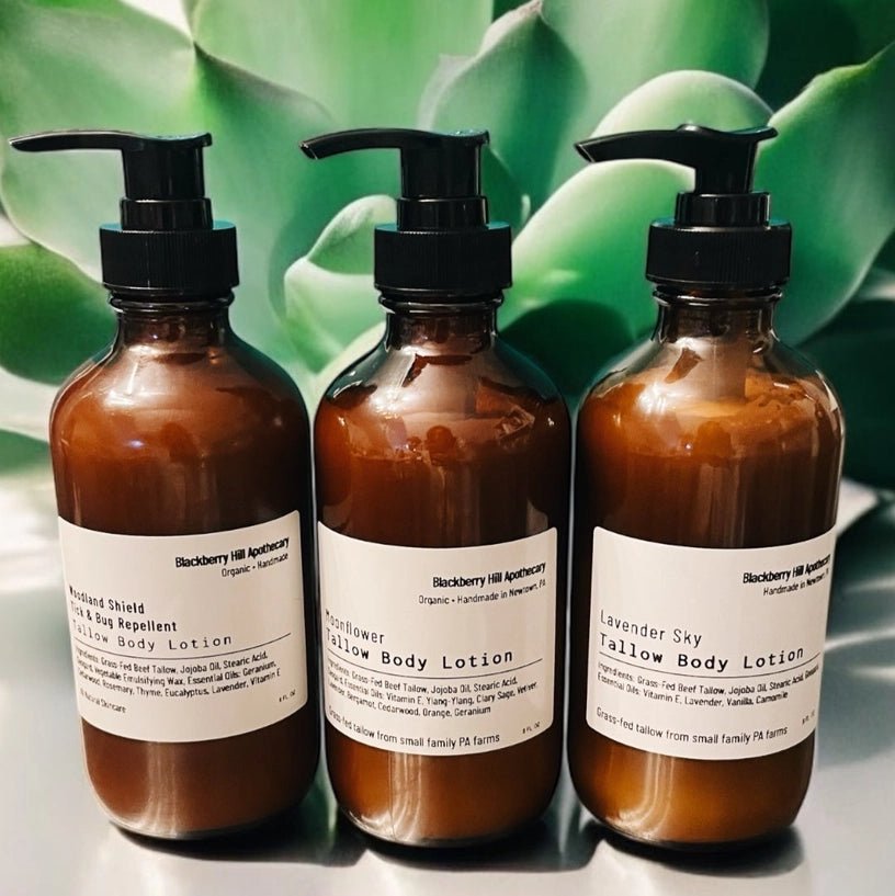 Moonflower Tallow Body Lotion - The Red Rival