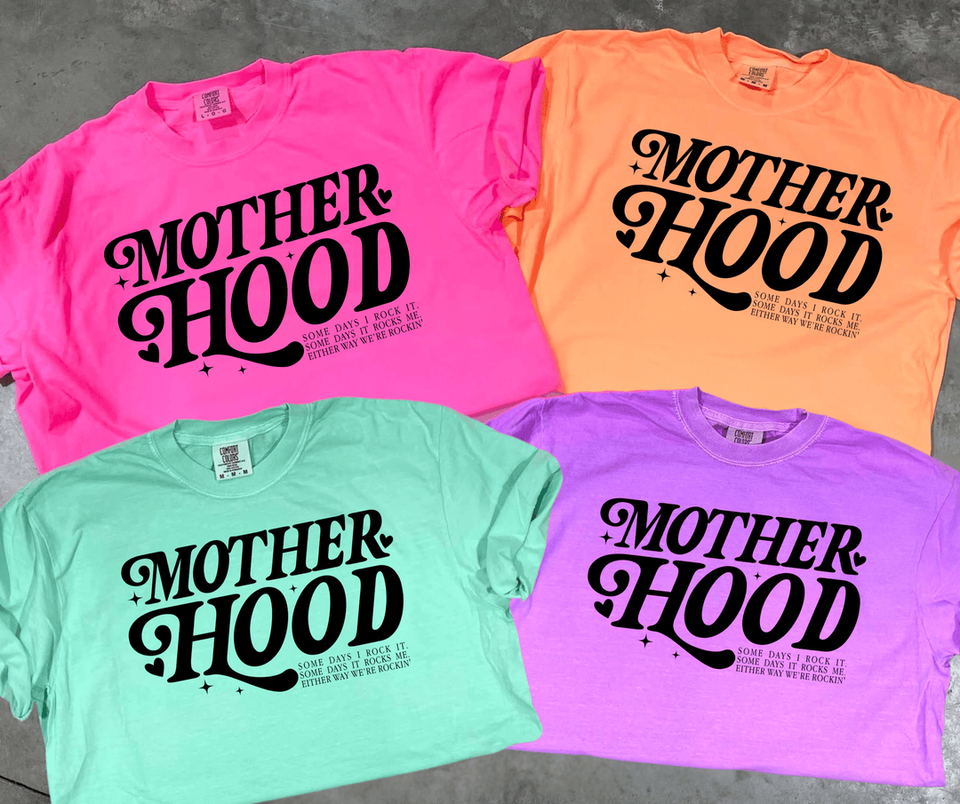 Mother Hood (Pick your NEON tee color) - Graphic Tee - The Red Rival