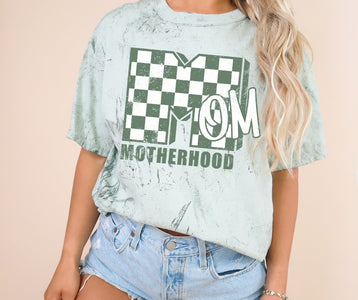 MTV Mom Motherhood Green Tie Dye Tee - Graphic Tee - The Red Rival
