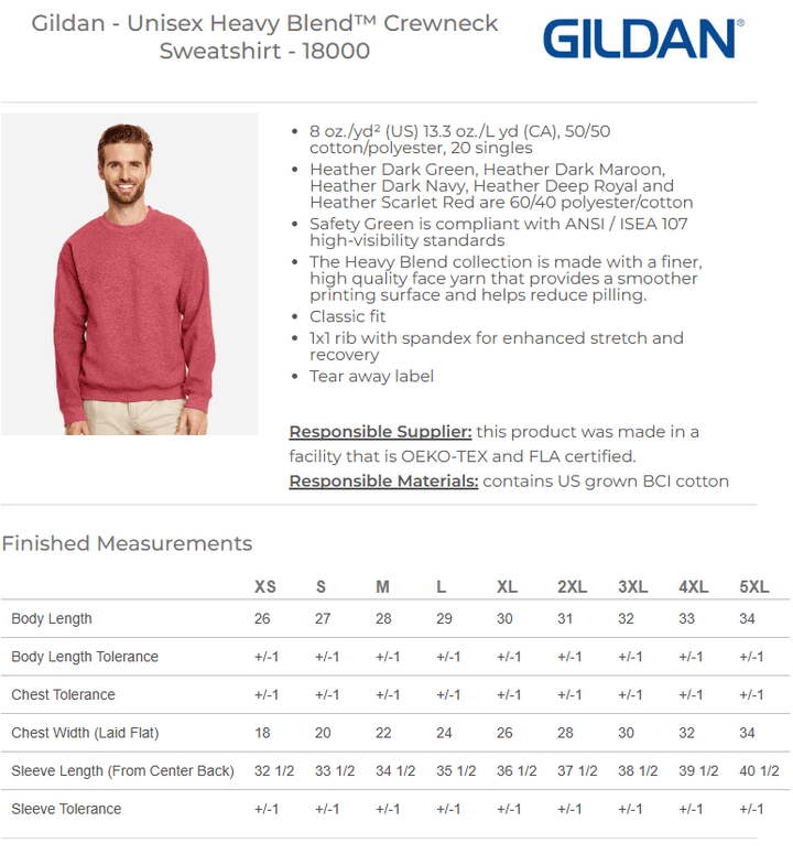 OneSource Restoration Unisex Gildan Sweatshirts (Front Pocket / Full Back Logo) - Graphic Tee - The Red Rival