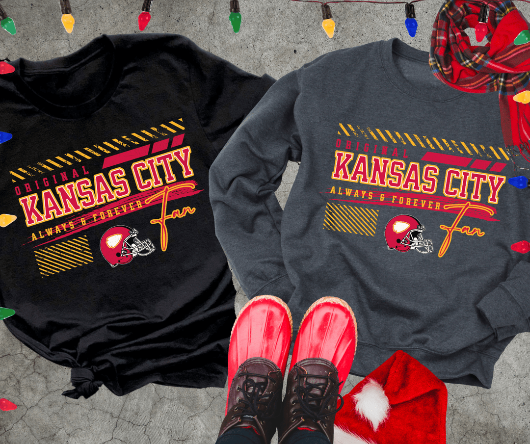 Original Kansas City Fan Always & Forever (Pick Your Style & Color) - Wholesale - The Red Rival
