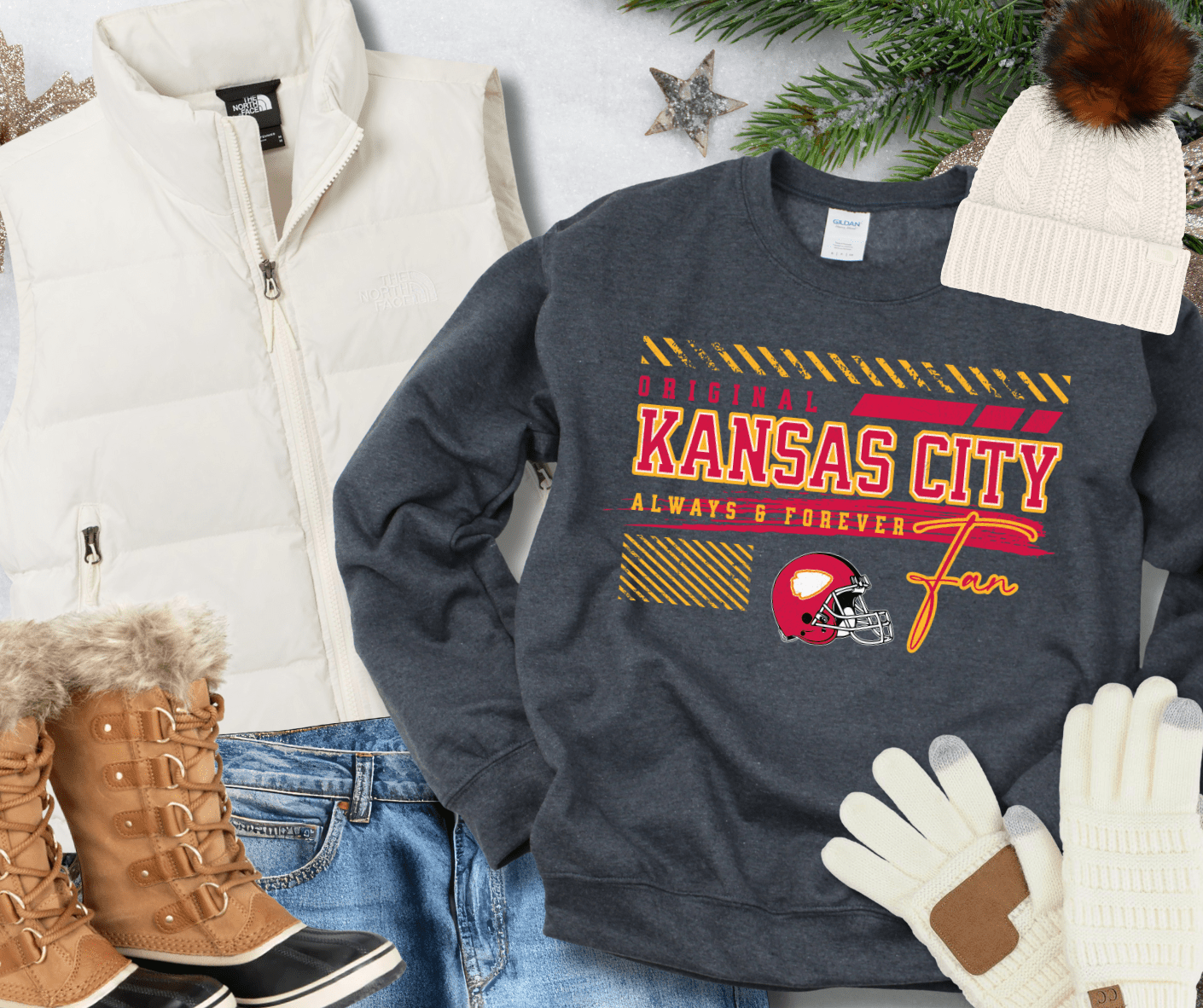 Original Kansas City Fan Always & Forever (Pick Your Style & Color) - Wholesale - The Red Rival
