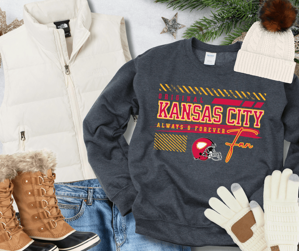 Original Kansas City Fan Always & Forever (Pick Your Style & Color) - Wholesale - The Red Rival