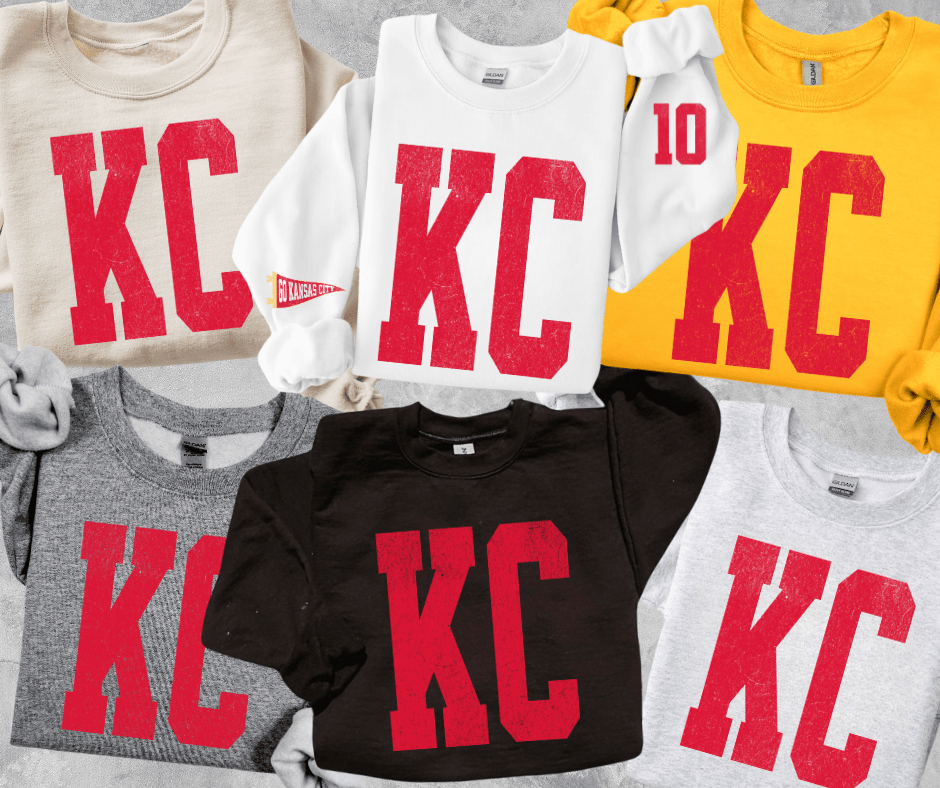 Oversized KC 10 Sleeve (Pick Your Sweatshirt Color) - Graphic Tee - The Red Rival