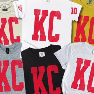 Oversized KC 10 Sleeve (Pick Your Tee Color) - Graphic Tee - The Red Rival