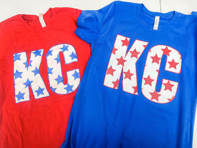 Patriotic KC Star Red Graphic Tee - Tees & Sweatshirts - The Red Rival