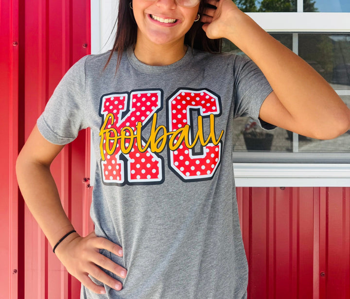 Polka - Dots KC Football - Tees - The Red Rival
