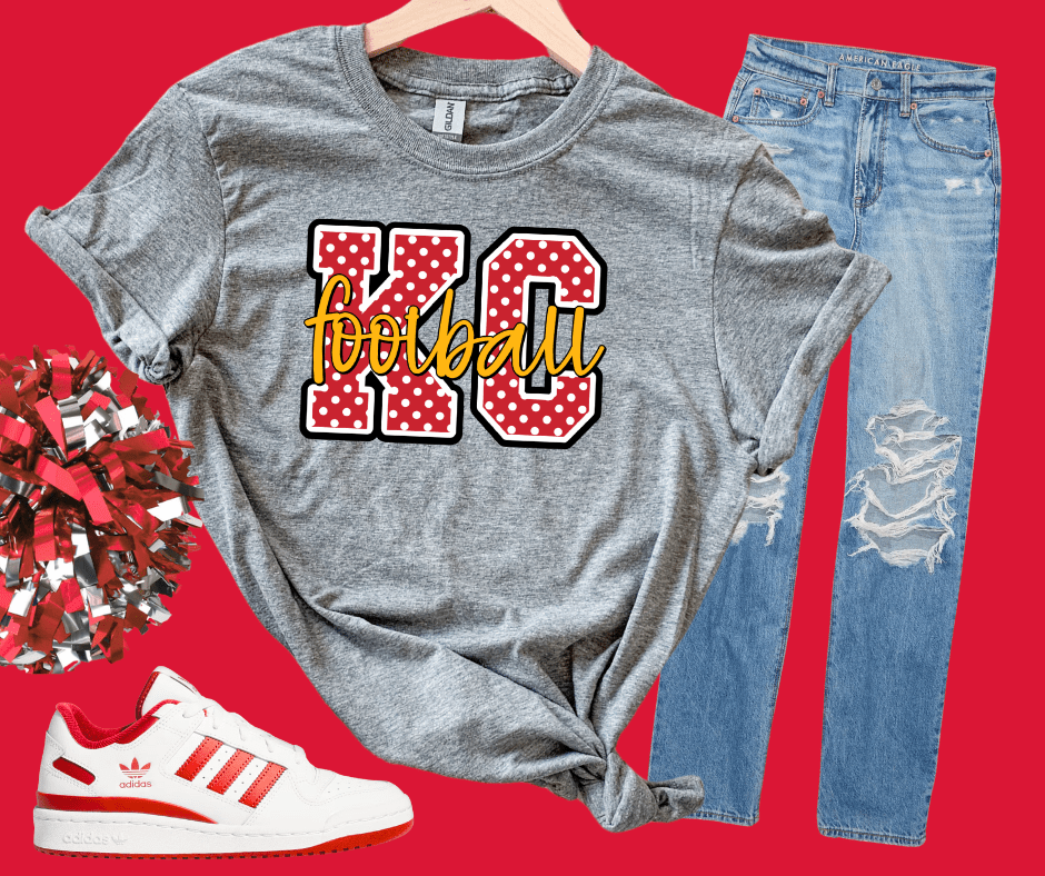 Polka - Dots KC Football - Tees - The Red Rival