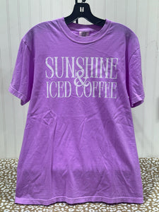 READY TO SHIP - Size: Adult Medium - Sunshine & Iced Coffee - Apparel & Accessories - The Red Rival