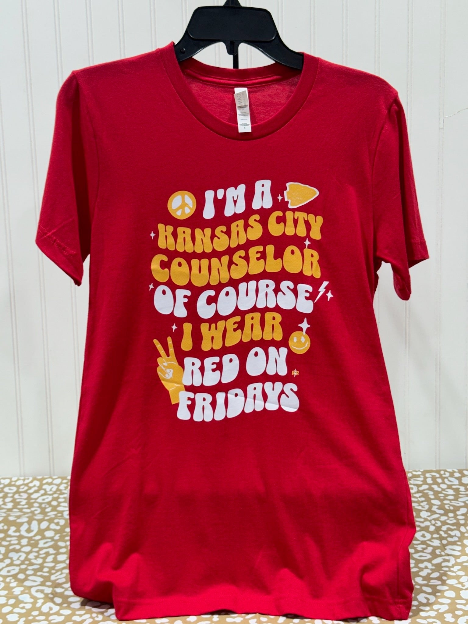 READY TO SHIP - Size: Adult S - I'm a Kansas City COUNSLER of course I wear red on fridays - Apparel & Accessories - The Red Rival