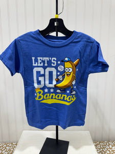 READY TO SHIP - Size:2T - White/Yellow Let's Go Bananas - Apparel & Accessories - The Red Rival