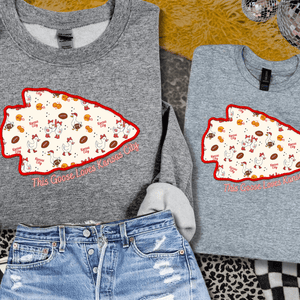 Red Arrowhead This Silly Goose Loves Kansas City (Pick Style & Tee Color) - Wholesale - The Red Rival