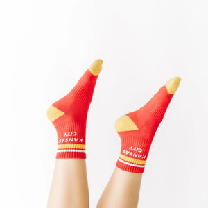 Red Kansas City Socks - Adult - Apparel & Accessories - The Red Rival
