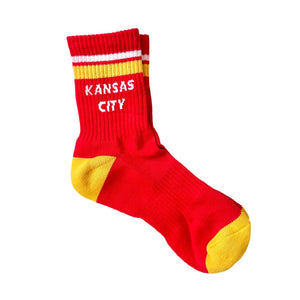 Red Kansas City Socks - Adult - Apparel & Accessories - The Red Rival
