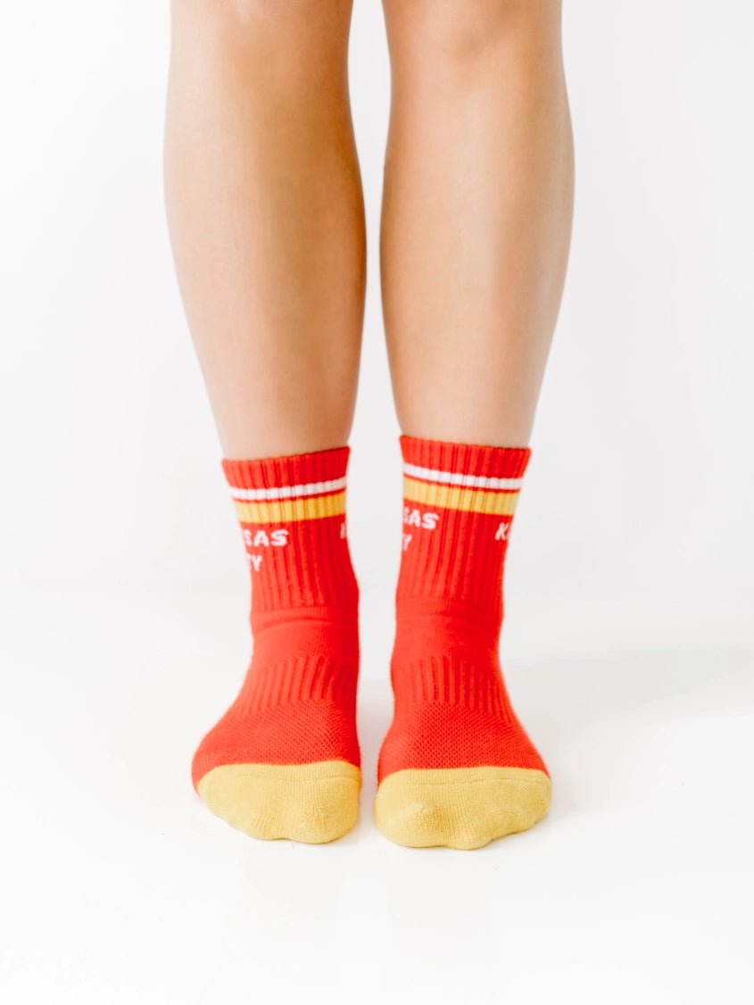 Red Kansas City Socks - Adult - Apparel & Accessories - The Red Rival