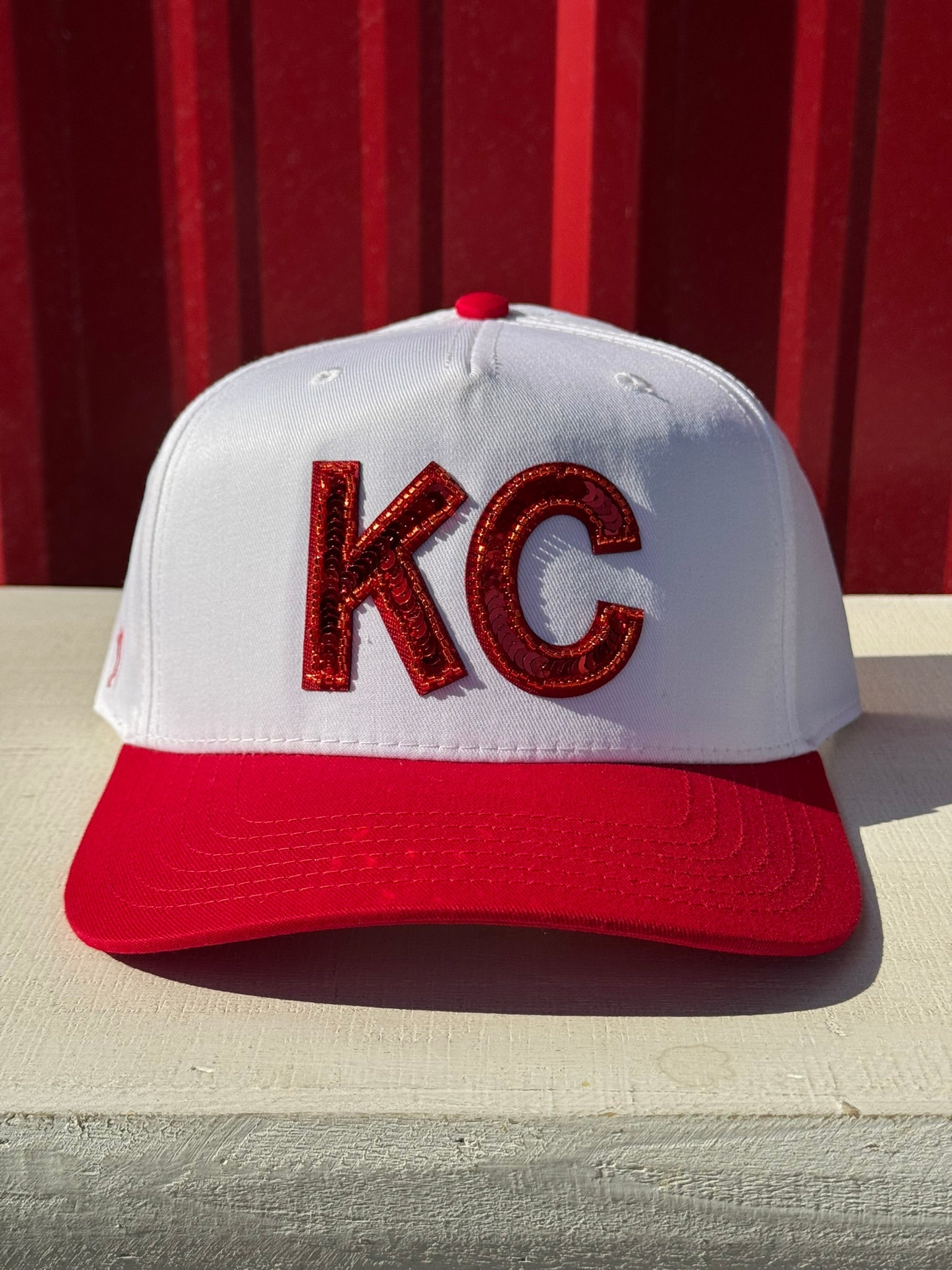 Red KC Sequin Hat - Apparel & Accessories - The Red Rival