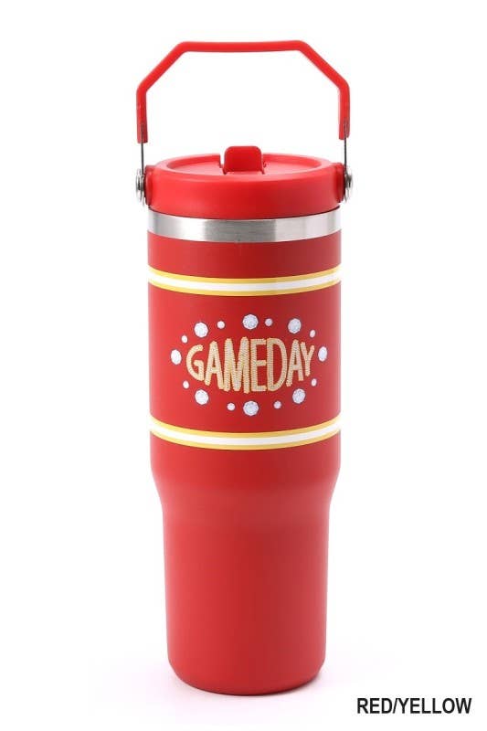 Red & Yellow Gameday Tumbler - Apparel & Accessories - The Red Rival