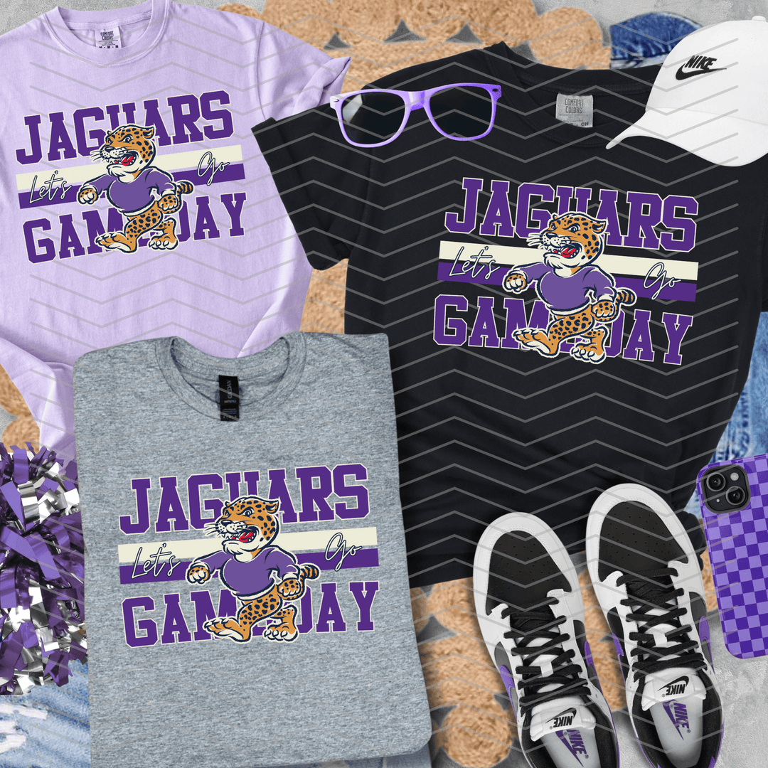 Retro Jaguars Mascot (Pick Your Tee Color) - Graphic Tee - The Red Rival