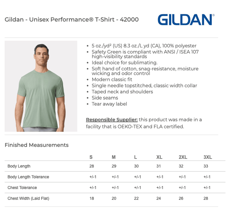 Right Way Roofing Gildan Performance Tees (FRONT Pocket / Full Back) - Select your style - Graphic Tee - The Red Rival