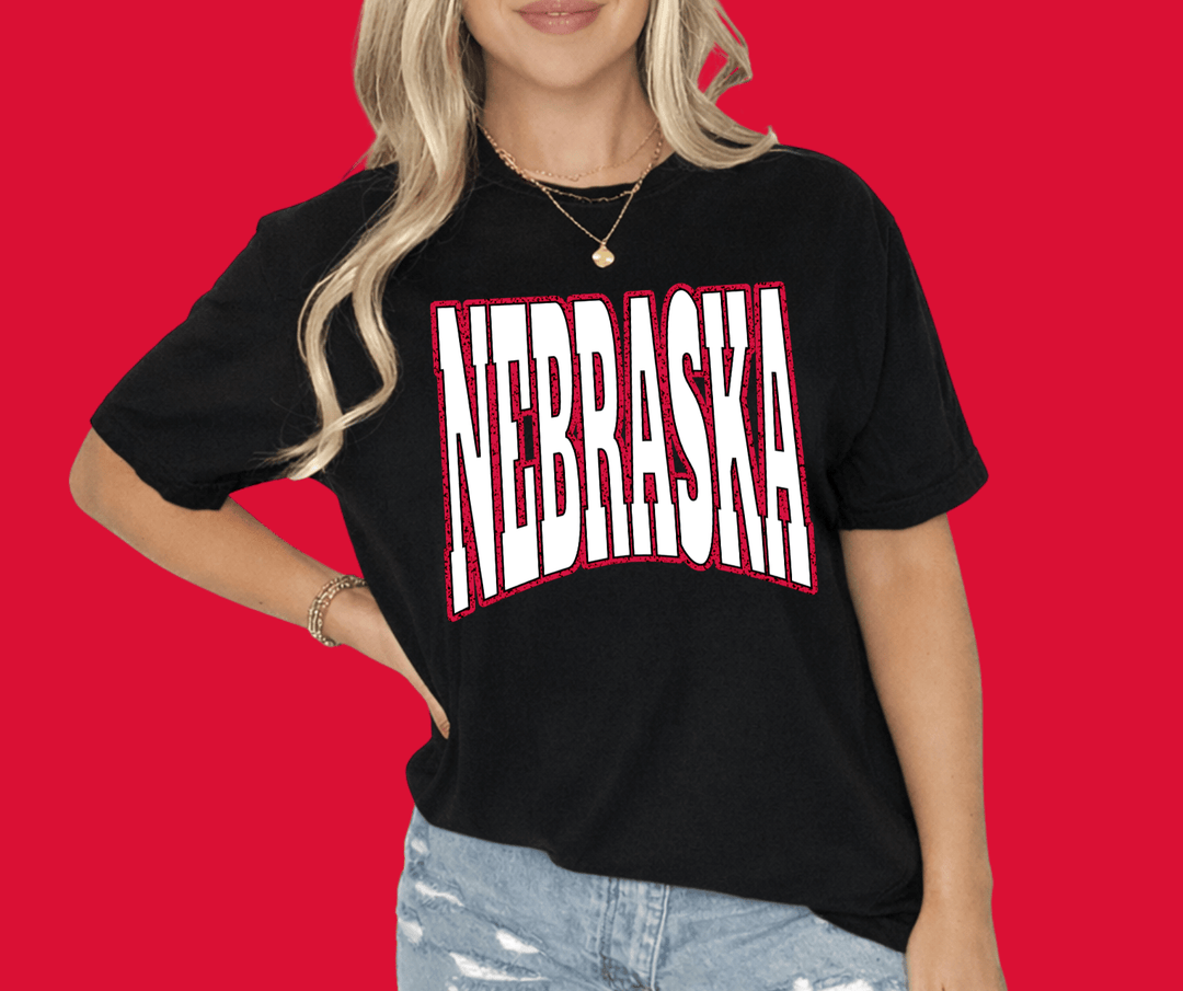 Solid NE State Text (Choose Your Tee Color) - Tees - The Red Rival