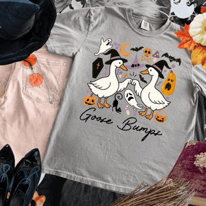 Spooky Goose Bumps - Graphic Tee - The Red Rival
