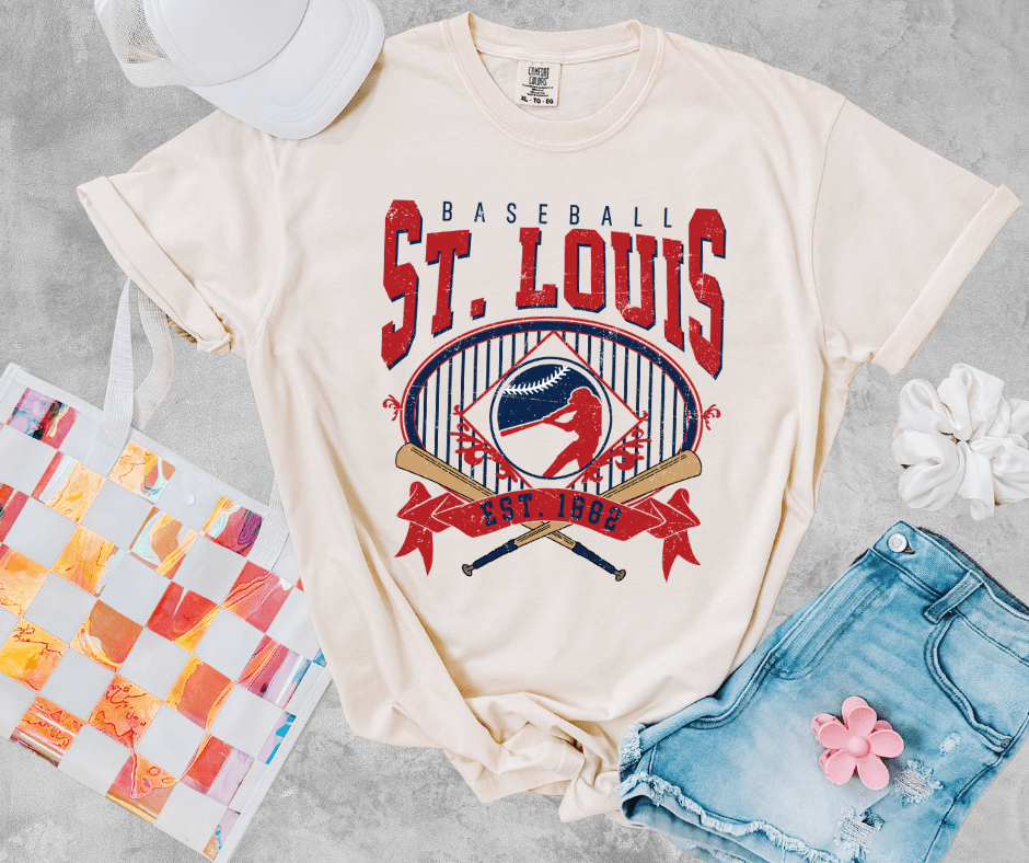 St. Louis Baseball est. 1882 - Graphic Tee - The Red Rival
