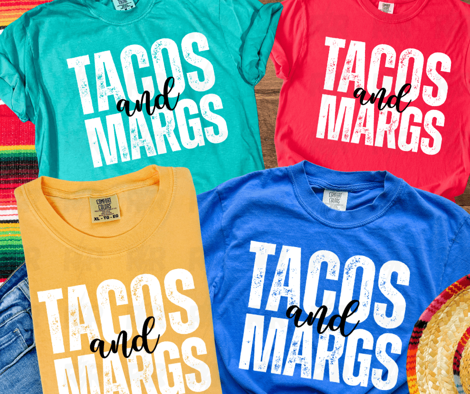 Tacos & Margs - Graphic Tee - The Red Rival