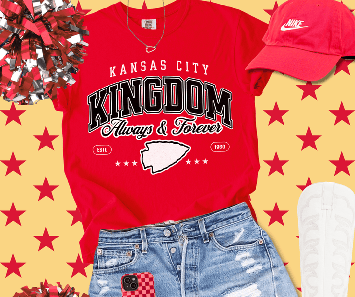 Tee Always & Forever KC Kingdom (Choose Your Color) - The Red Rival