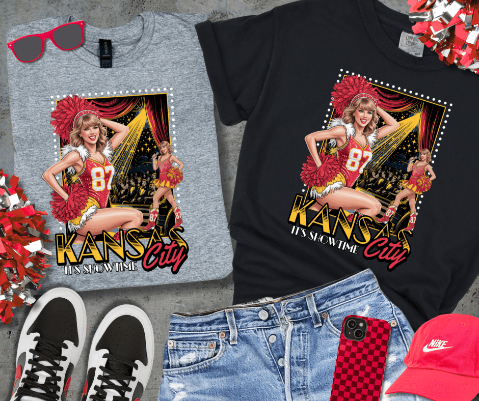 TS Takes The Stage - Kansas City, It's Showtime Sweatshirt or Tee - Tees & Sweatshirts - The Red Rival