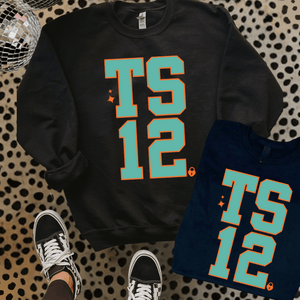 TS12 Black Tee or Sweatshirt - Wholesale - The Red Rival