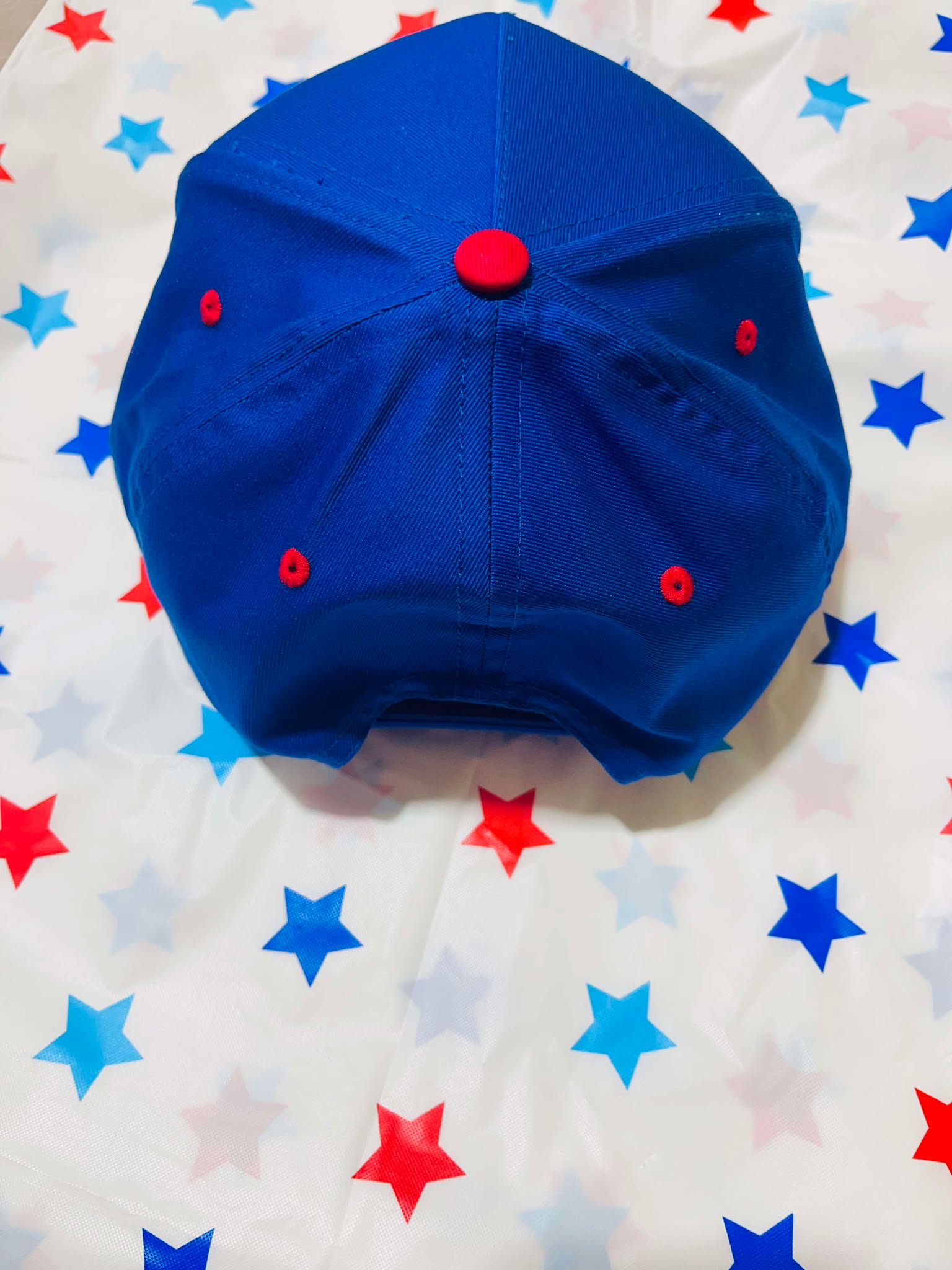 Upside Down America Embroidered Trucker Hat - Hat - The Red Rival