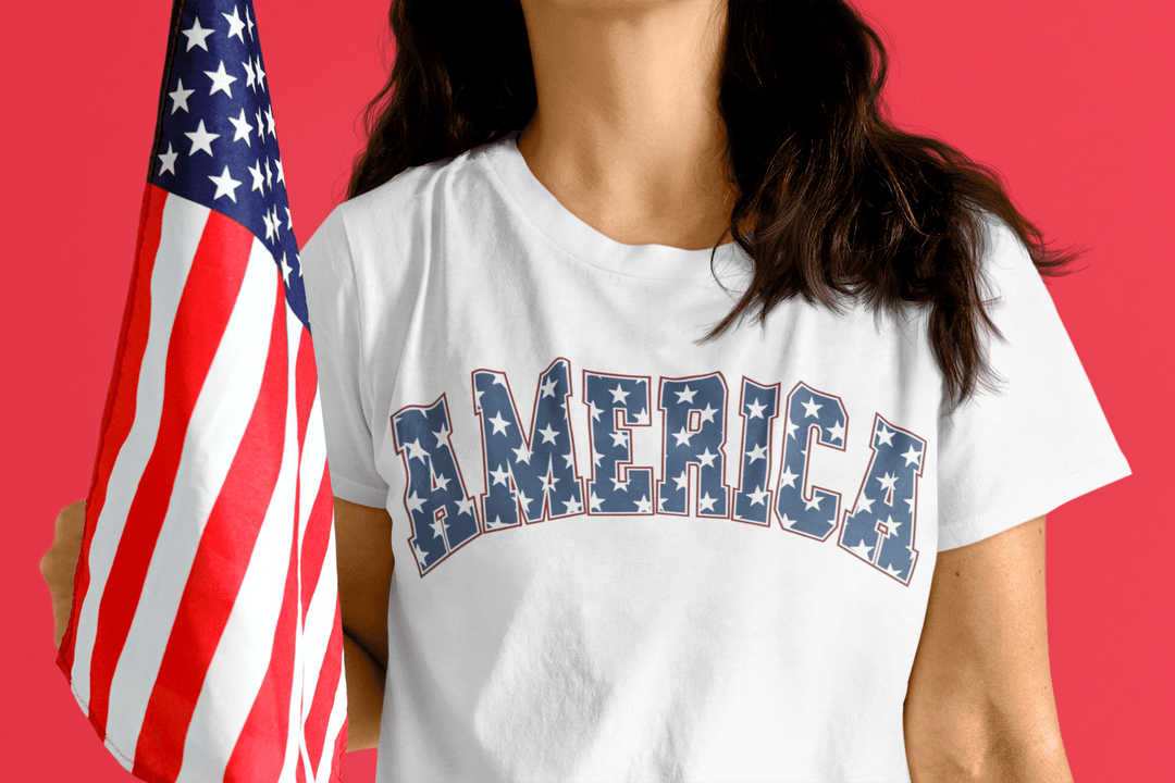 Varsity America Star Tee - Tees & Sweatshirts - The Red Rival