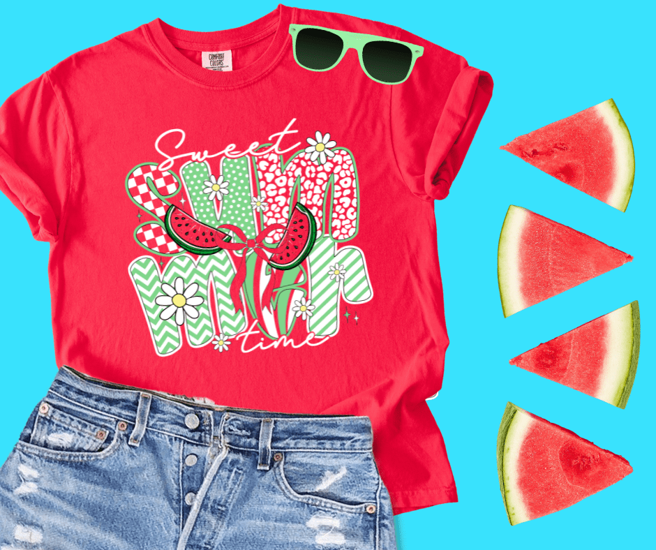 Watermelon Sweet Summer Time - Graphic Tee - The Red Rival