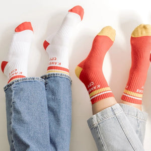 White Kansas City Socks - Adult - Apparel & Accessories - The Red Rival