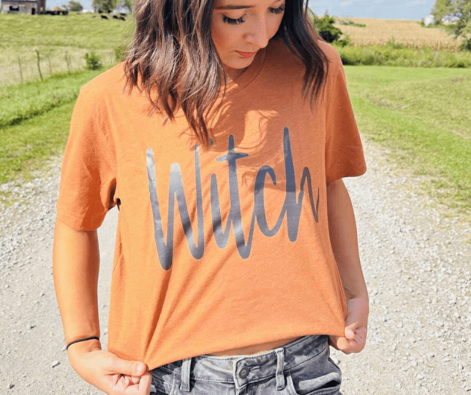 Witch Autumn Tee - Tees - The Red Rival