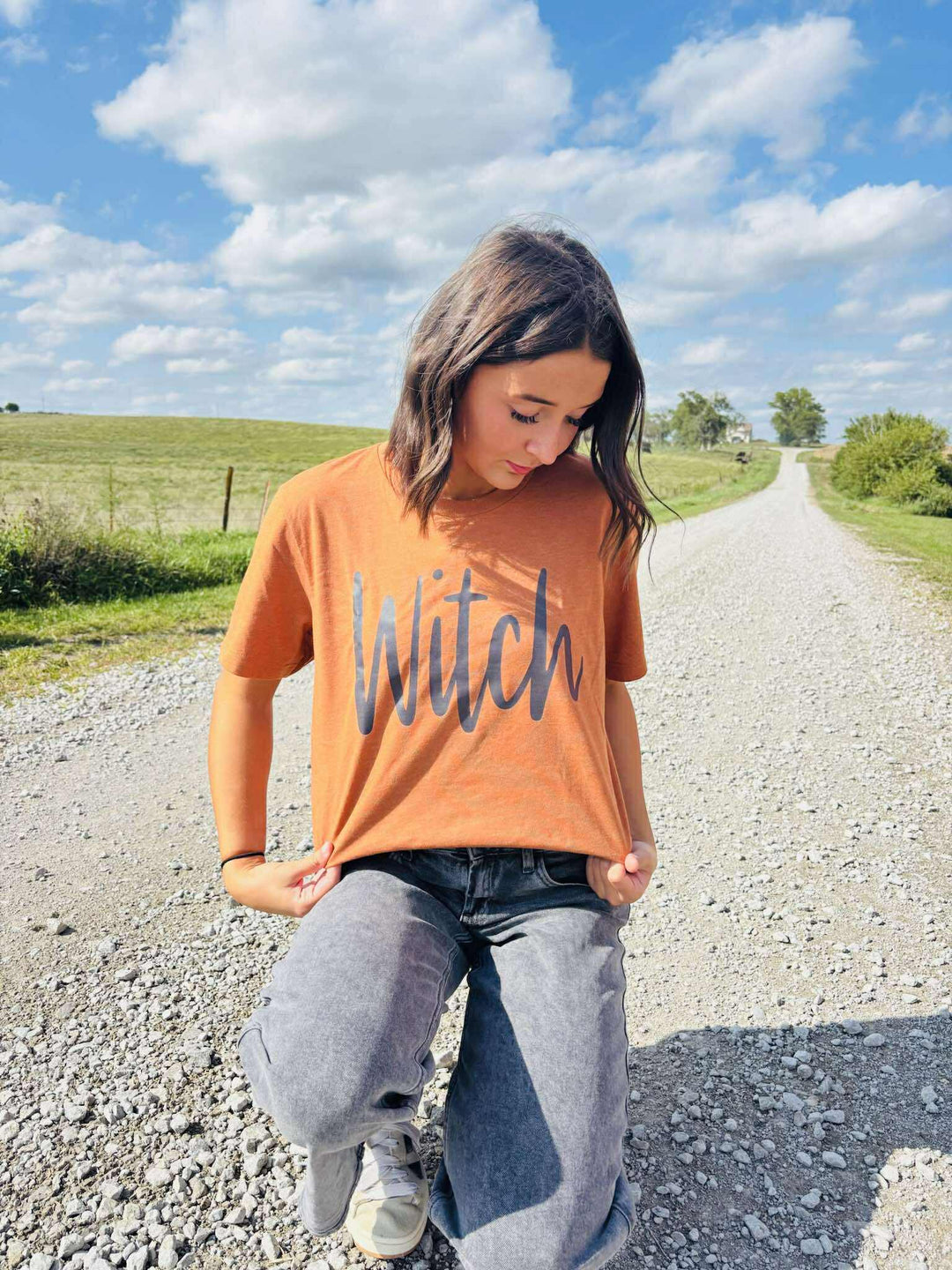 Witch Autumn Tee - Tees - The Red Rival