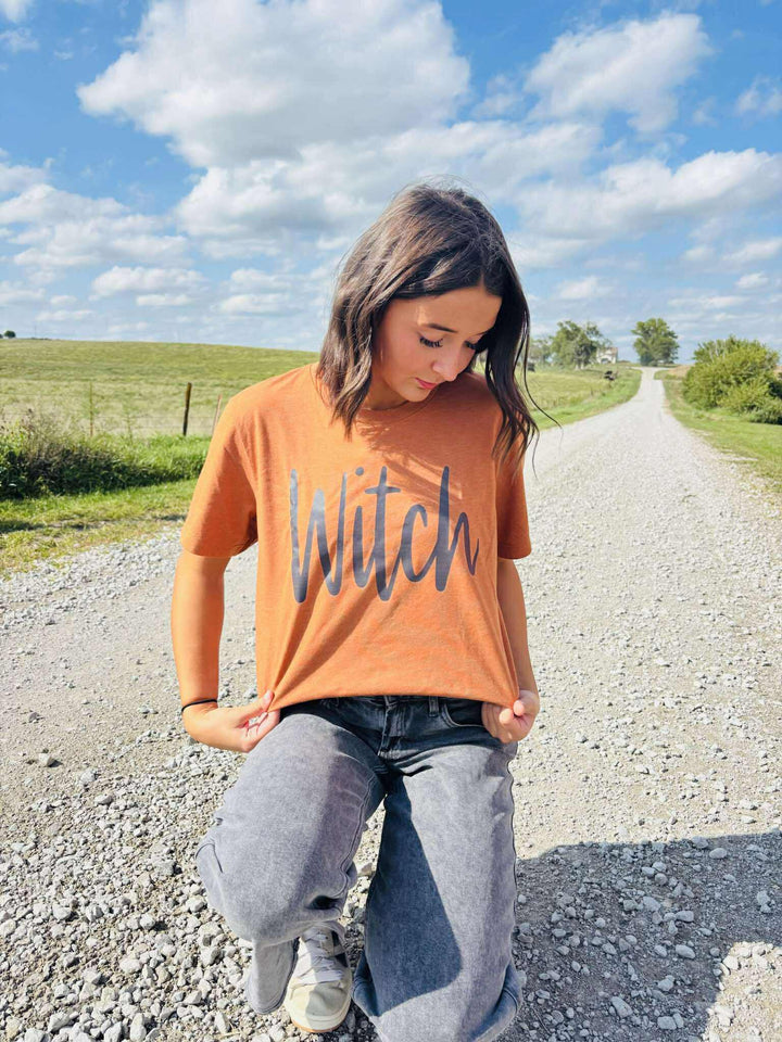 Witch Autumn Tee - Tees - The Red Rival