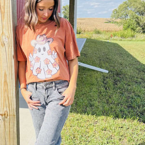 Yeehaw Ghost Yam Tee - Graphic Tee - The Red Rival