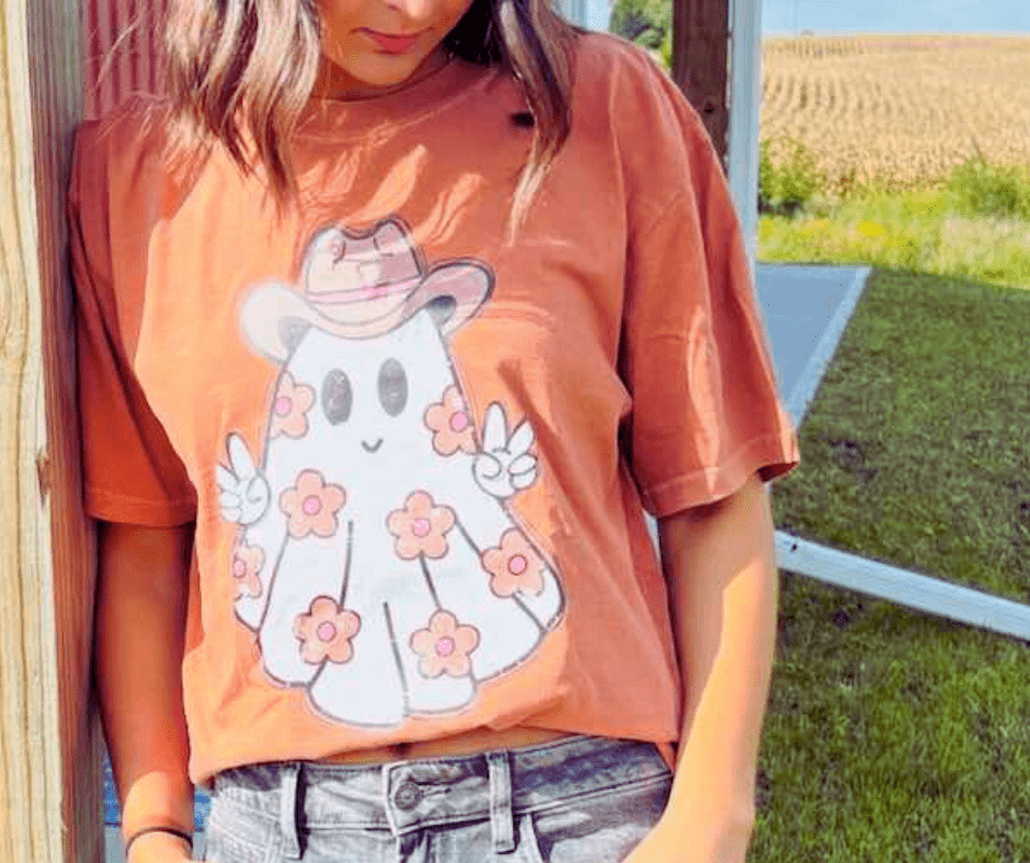 Yeehaw Ghost Yam Tee - Graphic Tee - The Red Rival