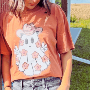 Yeehaw Ghost Yam Tee - Graphic Tee - The Red Rival