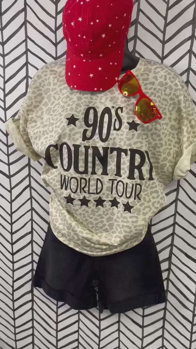 90's Country World Tour Video - The Red Rival