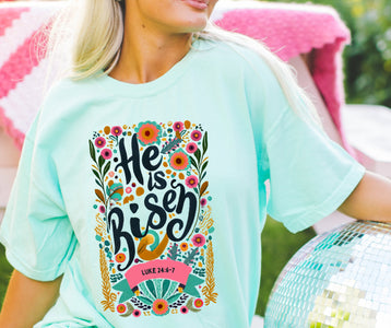 He Is Risen Island Reef Graphic Tee - Graphic Tee - The Red Rival