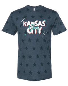 Kansas City Vibes Women Soccer Navy Star Tee - Wholesale - The Red Rival