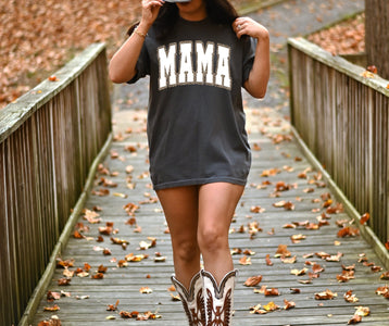 Mama Leopard Outlined Pepper Graphic Tee - Graphic Tee - The Red Rival