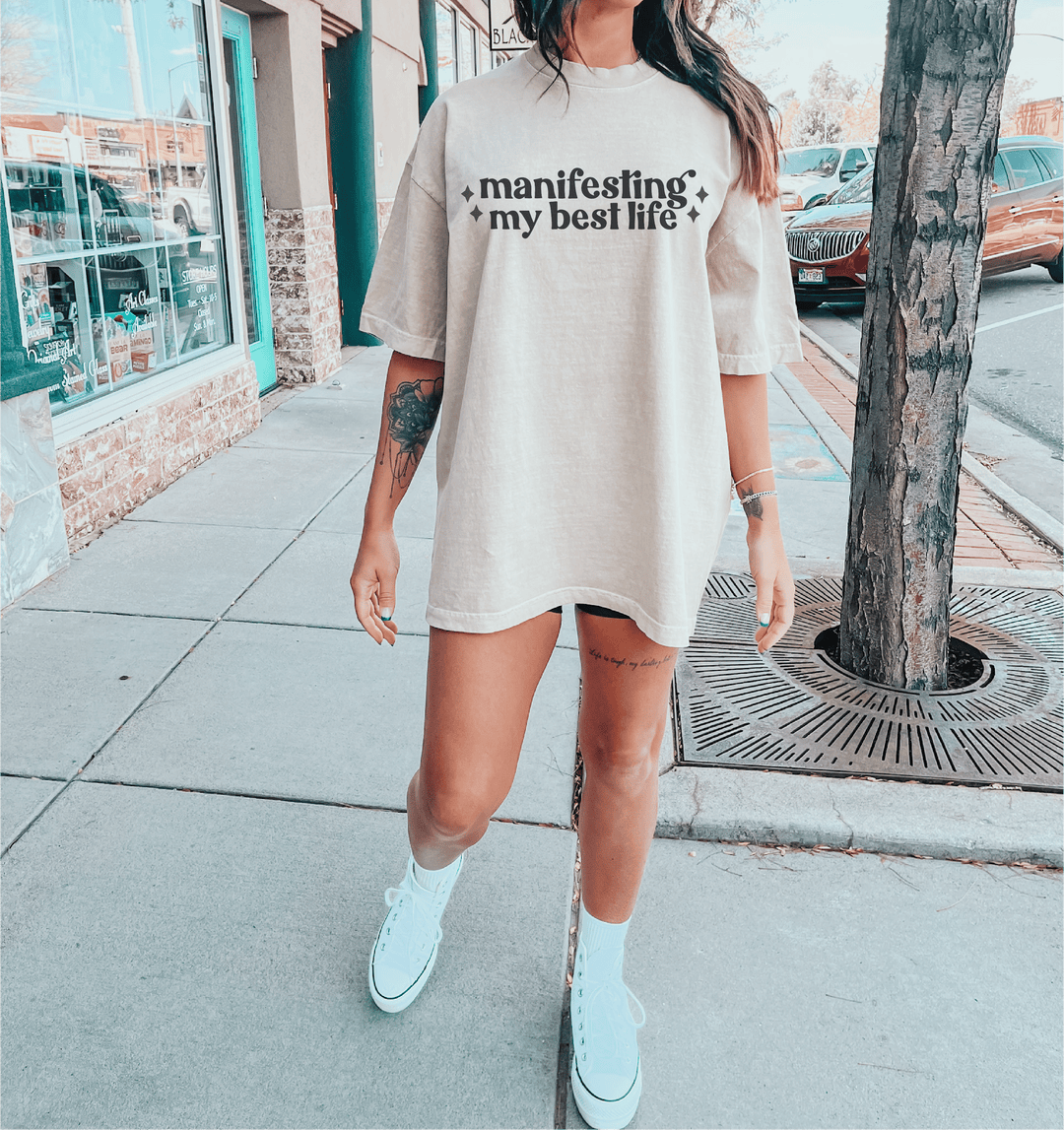 Manifesting My Best Life - Tees & Sweatshirts - The Red Rival