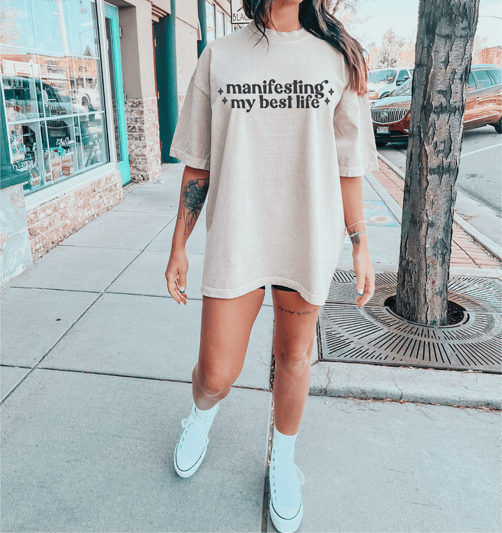 Manifesting My Best Life - Tees & Sweatshirts - The Red Rival